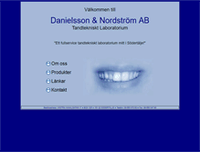 Tablet Screenshot of danielssononordstrom.c-sam.nu